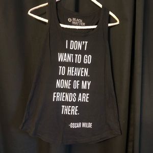 Funny quote tank top